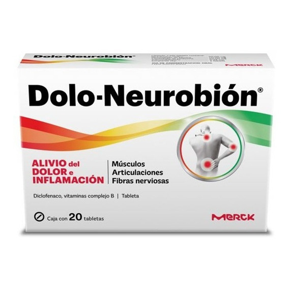 Dolor E Inflamacion Dolo Neurobion 20 Tabletas