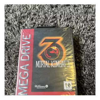 Mortal Kombat 3 - Mega Drive Tec Toy Lacrado - Veja Fotos