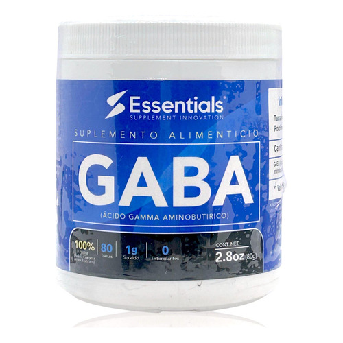 Gaba (ácido Gamma Aminoburitrico) 80 G Essentials