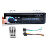 Radio Carro Mp3/ Fm/ Usb/ Bluetooth Auxiliar Frontal