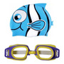 Touca Azul - Oculos Sport Lilas