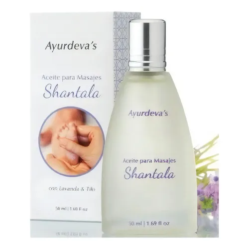 Aceite Para Beb Masajes Shantala Ayurdeva s 100 Natural
