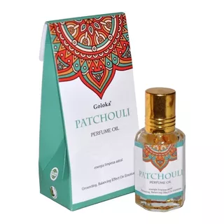 Perfume Indiano Patchouli 10 Ml - Origem India  