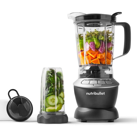 Nutribullet Combo Licuadora 1200watts Vaso 900ml Vaso 700ml Color Negro