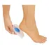 Tacón de gel de silicona Ortho Pauher con puntos azules, talla M