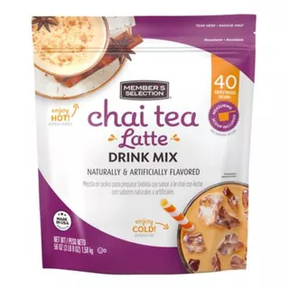 Té Chai Latte Members S. 1,58kg - Unidad - g a $89