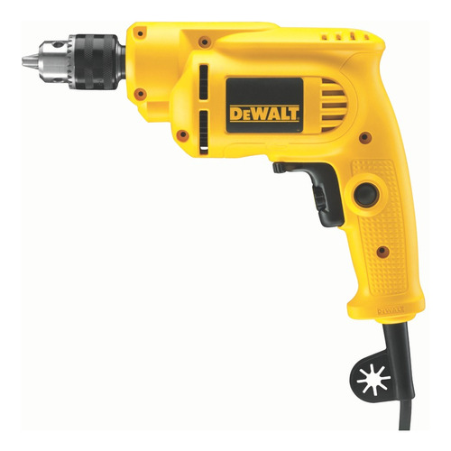 Taladro 3/8'' 600w Vvr + Llave Broquero Dewalt Dwd014-b3 Color Amarillo Frecuencia 50 Hz/60 Hz