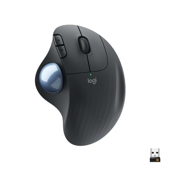 Logitech Ergo M575, Mouse Trackball Inalámbrico / Ergonómico
