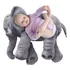 Peluche Grande Elefante Almohada Juguete Niños Y Bebes 60cm