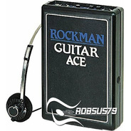 Amplificador Rockman Guitar Ace Dunlop Ga C/ Fone Ouvido