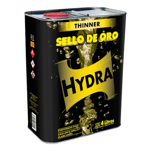 Thinner Sello De Oro Hydra 4 Lts