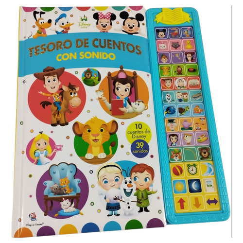 Phoenix international publications Tapa Dura  Tesoro De Cuentos Con Sonido Disney Baby Toy Story Y Más... 