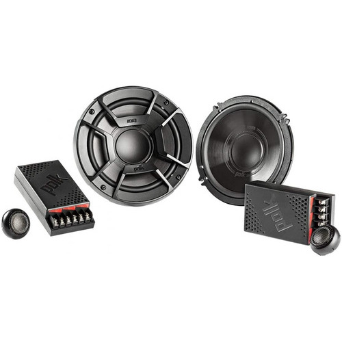 Parlante Carro Polk Db6502 6  Componente 100w(rms) Marinos Color Negro