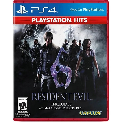 Resident Evil 6  Playstation Hits Capcom PS4 Físico