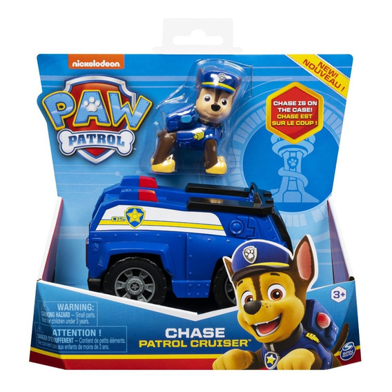 Paw Patrol Vehiculo Mediano C/fig Chase Int 16775c Original