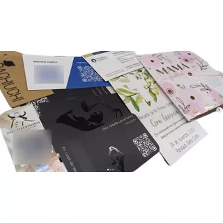 1000 Tarjetas Personales Premium Full Color Mate Brillo 9x5 - Troquelados Especiales Montados Stamping Sectorizados Oro 