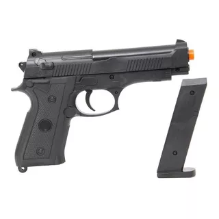 Pistola Spring Airsoft Vg P99 6mm Mola Com 300 Bolinhas