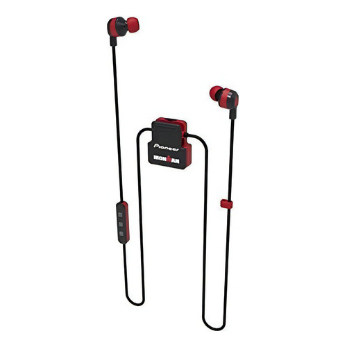 Audífonos in-ear inalámbricos Pioneer Ironman SE-IM5BT rojo