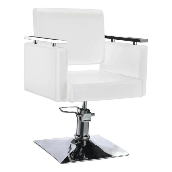 Silla Sillon Barbero Estetica Gran Shopping Hidraulico Salon Barberia Color Negro