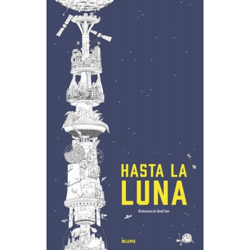 Hasta La Luna - Extraordinario Libro Para Colorear Casi 5mts