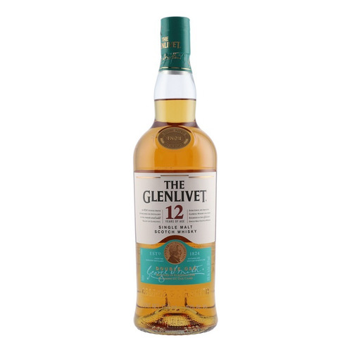 Whisky The Glenlivet 12 Años 750ml