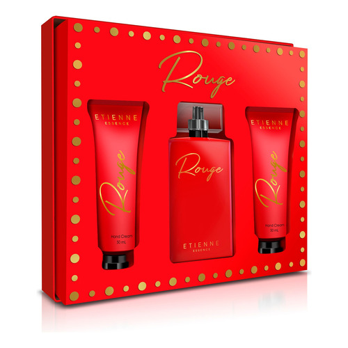 Perfume Etienne Essence Rouge 100ml + 2 Hand Cream 50ml