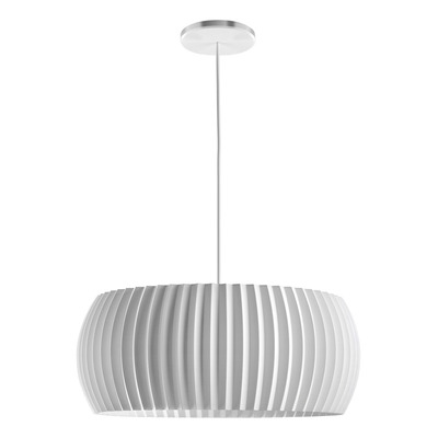 Lampara Colgante Roma 40cm Sustentable 3d Apto Led E27