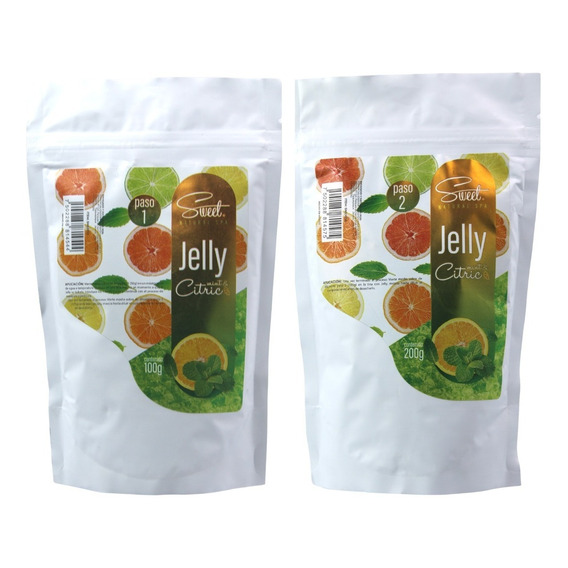 Sweet Spa Jelly Pedi 2 Pasos (2 Piezas) 3 Aromas Diferentes