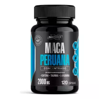 Maca Peruana Concentrada Vitaminas 2000mg 120caps Unissex 