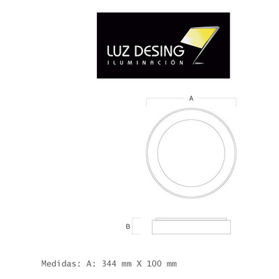 Plafon Led Vk-bubble R 10w Dimerizable Diseño Moderno Vk