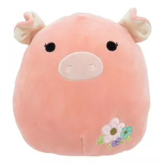 Peluche Animales Smoochy Pals 21cm Color Chancho