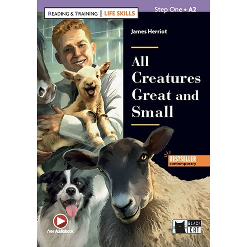 All Creatures Great And Small 1.a2 Reading & Training Life Skills, De Herriot, James. Editorial Vicens Vives/black Cat, Tapa Blanda En Inglés Internacional