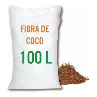 Fibra De Coco 100 Litros 50/50 Polvo/fibra