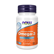 Suplemento Em  Softgels Now Foods  Omega-3 Omega 3 Em Pote 30 Un