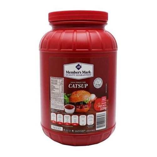 Imitacion Salsa De Tomate Catsup Members Mark 3.8 Kg Catsup