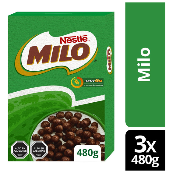 Cereal Milo® 480g Pack X3