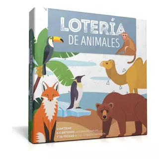 Loteria De Animales Juego De Mesa Infantil