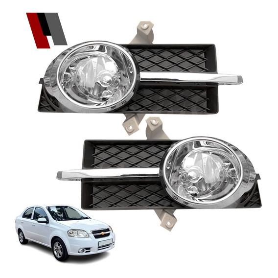 Kit Neblineros Para Chevrolet Aveo Sedan 2008-2016