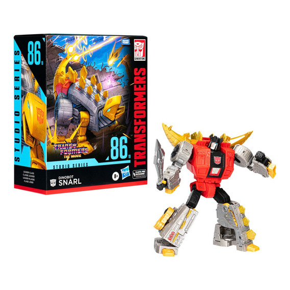 Figura Hasbro Transformers The Movie 86-19 Dinobot Snar