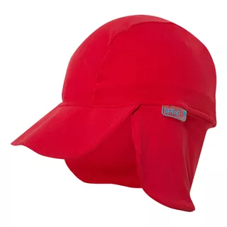 Boné Praia Infantil Proteção Solar Vermelho Tip Top