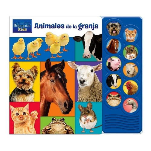 Animales de la granja - Pi Kids - Tapa dura, idioma Español