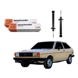  Par Amortecedor Traseiro Gol G1 1.6 1.8 1987 A 1991