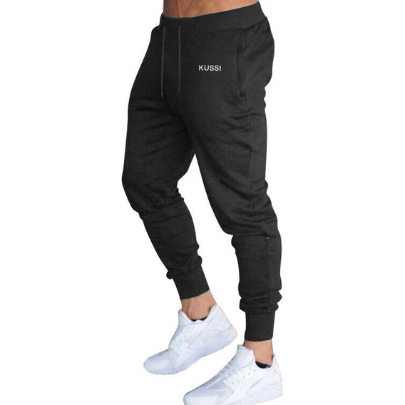 Pantalon Buzo Hombre Algodón Jogger Fit Deportivo