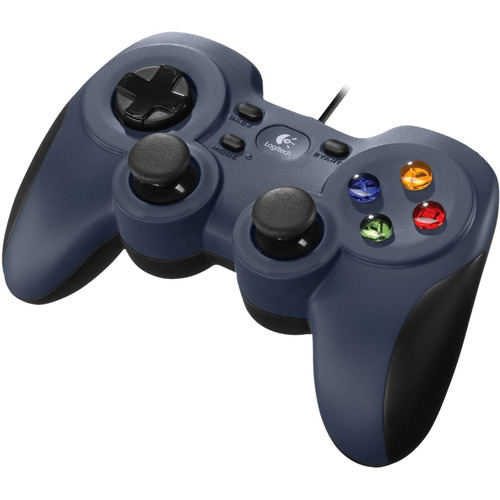 Mando Gamepad Logitech F310 Azul Y Negro