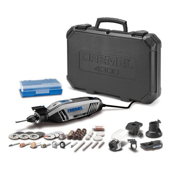 Mototool Dremel 4300 + 5 Aditamentos + 40 Accesorios