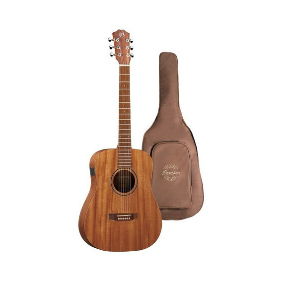 Guitarra Bamboo  Electroacustica Ga-baby-koa-q + Funda 
