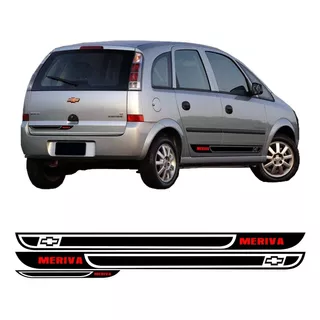 Faixa Adesivos Lateral E Traseiro Sport Meriva Maxx Joy