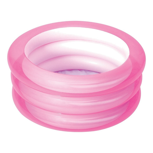 Pileta inflable redondo Bestway 51033 43L rosa bolsa