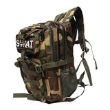 Mochila Swat Camuflada Táctica De 20 Litros