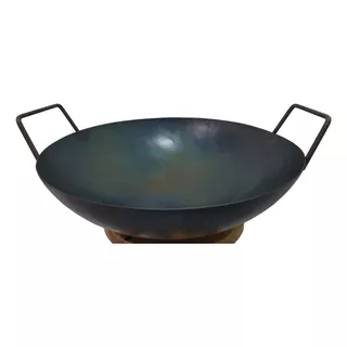 Wok Paila Industrial En Hierro 50 Cms 